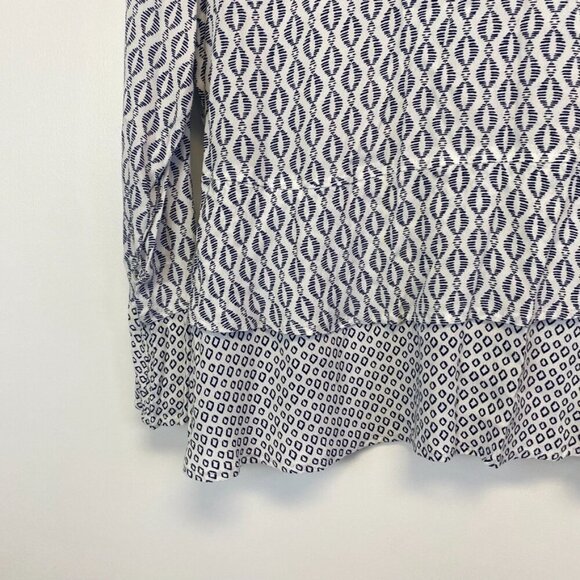 Habitat Clothes to Live In Geometric Button Down Top - Picture 12 of 15